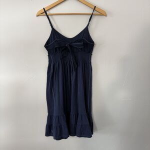 Abercrombie and Fitchburg Y2K Babydoll Dress Smocked Waist Flowy Tiered Skirt M